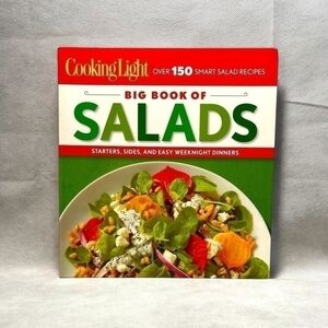 Recipes Book Cooking Light Big Book of Salads Cookbook Smart Salad Recipes
